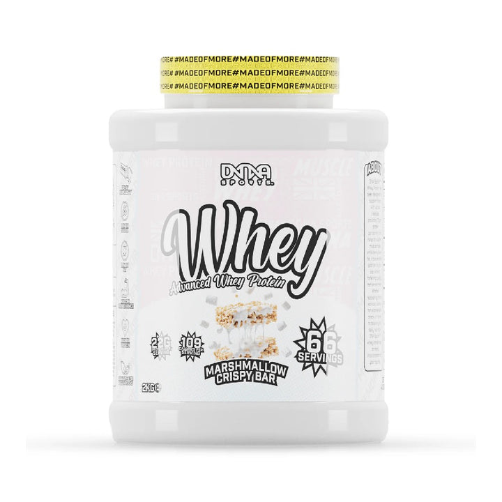 Proteina de zer, pudra, 2kg, DNA Sports, Supliment alimentar proteic
