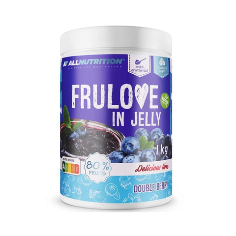 Sugar-free jam Frulove in Jelly, 1kg, Allnutrition, High fruit content 