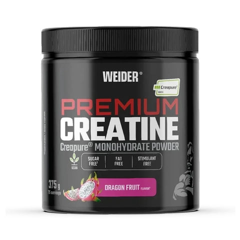 Premium Creatine Creapure, powder, 375g, Weider, Muscle growth supplement 
