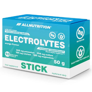 Electroliti stick 50g, pudra, AllNutrition