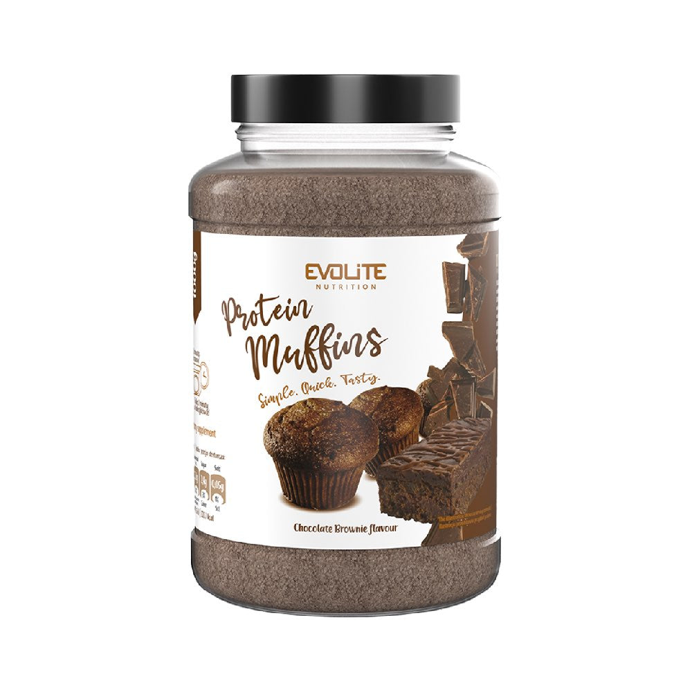Protein Muffin, pudra, 1000g, Evolite Nutrition, Gustare proteica