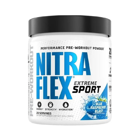 NitraFlex extreme Sport 309g, pudra, GAT Sport, Pre-workout cu cofeina