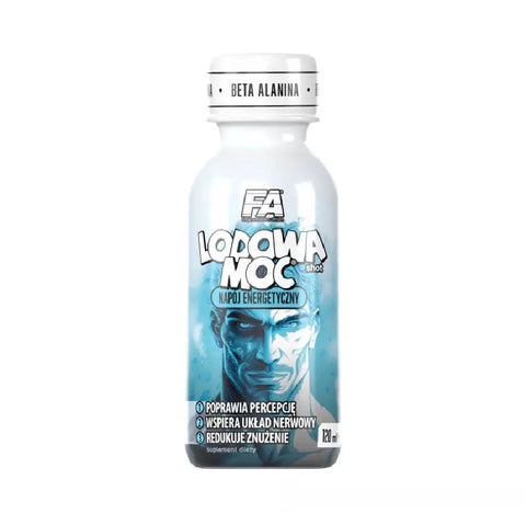 Lodowa Shot 120ml, Fitness Authority, Supliment alimentar de tip pre-workout cu cofeina
