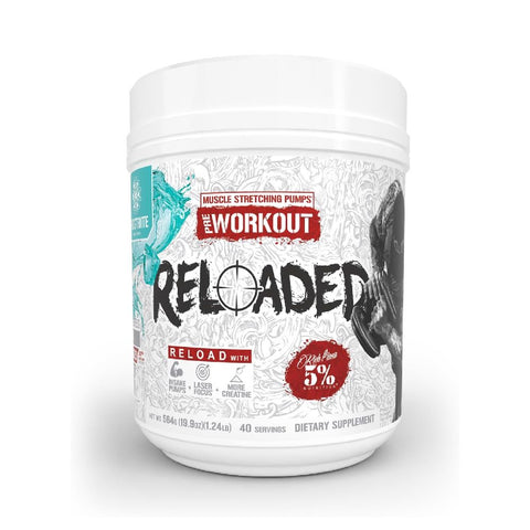 Reloaded, pudra, 535g, 5% Rich Piana, Supliment alimentar pre-workout cu cofeina