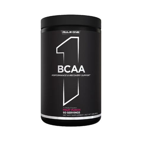 BCAA 480g, pudra, Rule One, Supliment alimentar de tip aminoacizi cu catena ramificata