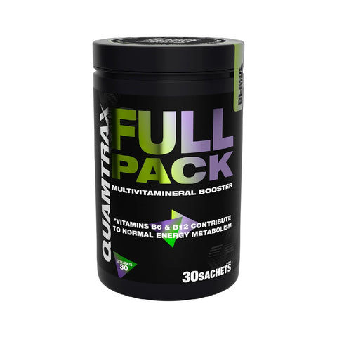 Full Pack 30 pachete, Quamtrax, Supliment alimentar de tip multivitamine si minerale cu aminoacizi si extracte botanice.