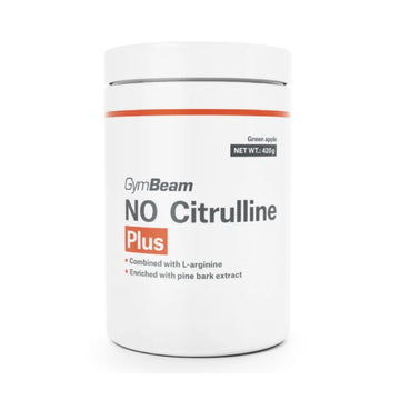 NO Citrulline Plus 420g, pudra, GymBeam, L-citrulina malat, L-arginina si extract de scoarta de pin