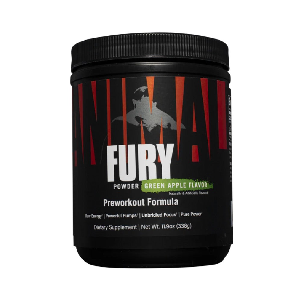 Animal Fury, pudra, 330g, Universal, Supliment alimentar pre-workout cu cofeina