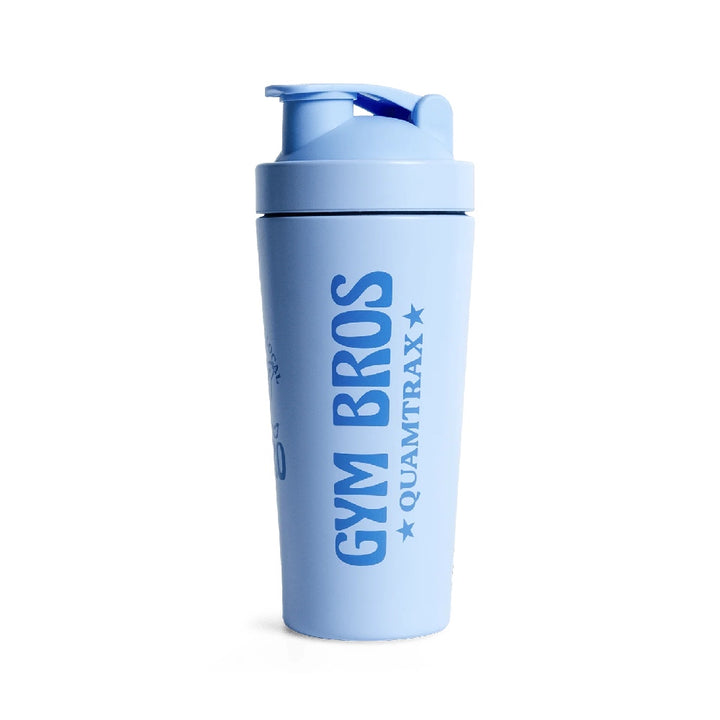 Shaker metalic 739ml, Quamtrax, Shaker fitness din otel inoxidabil
