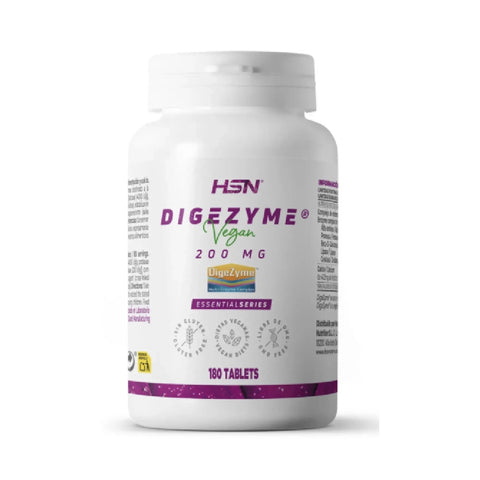 DigeZyme 200mg 180 tablete, HSN, Supliment alimentar de tip enzime digestive