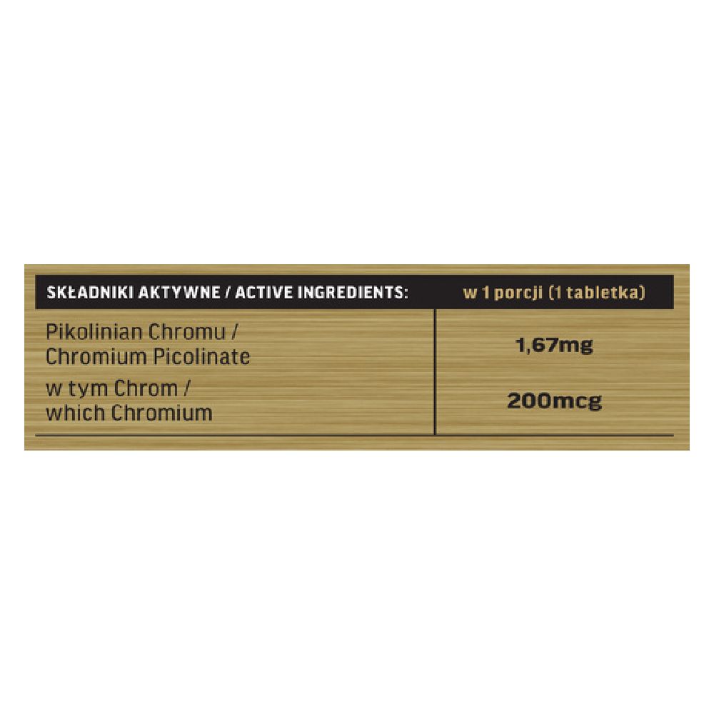 Picolinat de crom 200mcg 250 tablete, Immune Labs, Supliment alimentar slabire