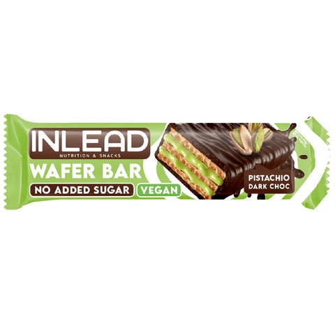 Wafer Bar 45g, Inlead, Aliment de tip snack dulce fara zahar adaugat