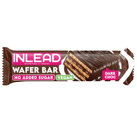 Wafer Bar 45g, Inlead, Aliment de tip snack dulce fara zahar adaugat