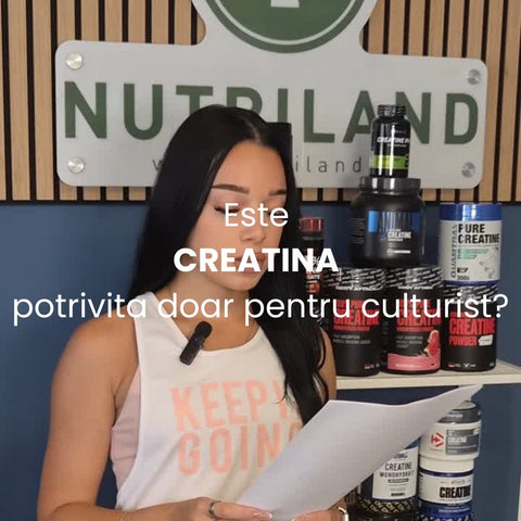 FAQ - este creatina potrivită doar pentru culturisti? nutriland.ro