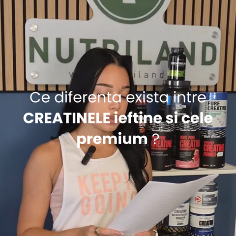 Ce diferente exista intre creatinele ieftine si cele premium?