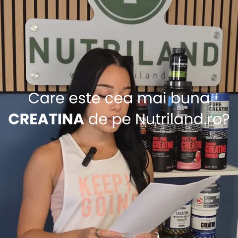 Care este cea mai buna creatina de pe Nutriland.ro?