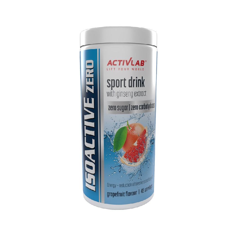 Isoactive Zero 225g, pudra, Activlab, Bautura izotonica fara zahar