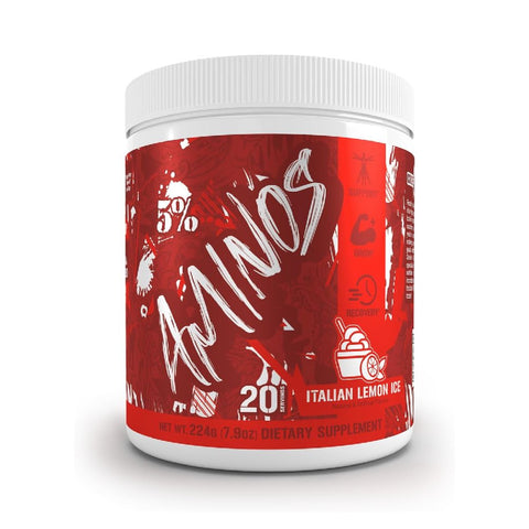 Code Red Aminos 224g, pudra, 5 Percent Rich Piana, Supliment alimentar de tip complex de aminoacizi