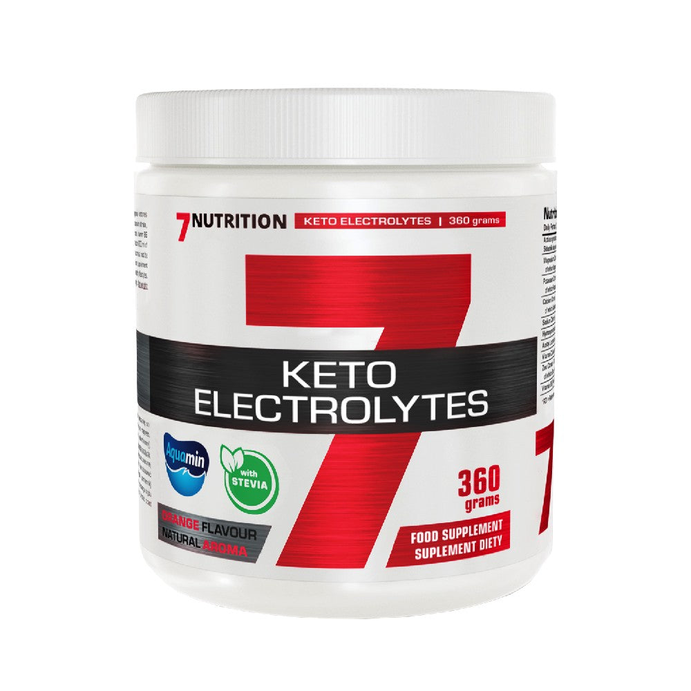 Keto Electrolytes 360g, 7Nutrition, Supliment alimentar pentru hidratare