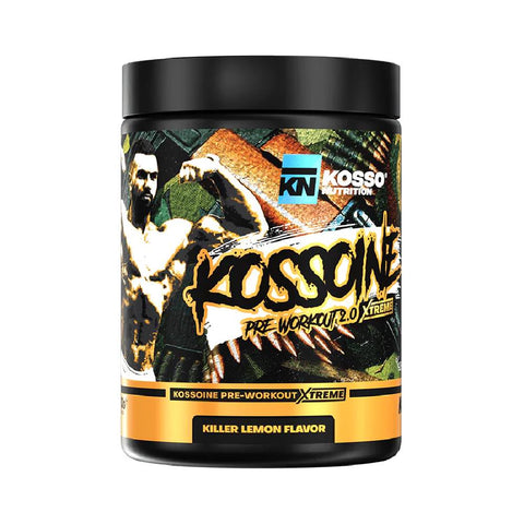 Pre-Workout Extreme 500g, pudra, Kosso Nutrition, Pre-workout cu cofeina