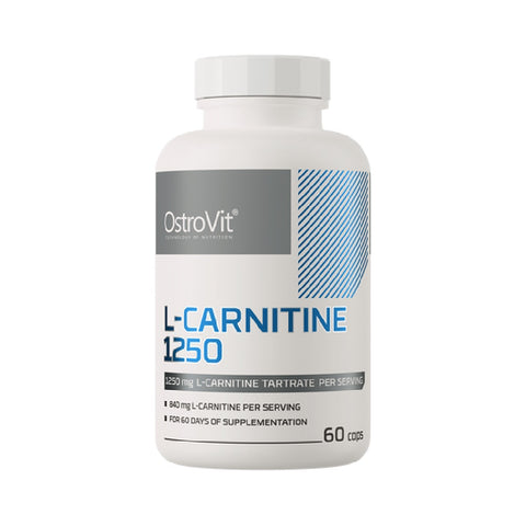 L-Carnitina 1250mg, 60 capsule, Ostrovit, Supliment slabire