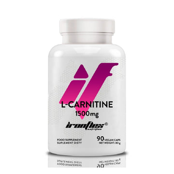 L-Carnitine 1500 mg 90 capsule vegane, IronFlex