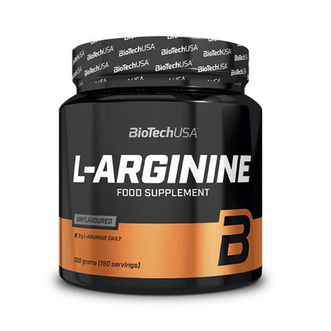 L-Arginine 300g, pudra, BiotechUSA, Supliment alimentar pe baza de aminoacizi