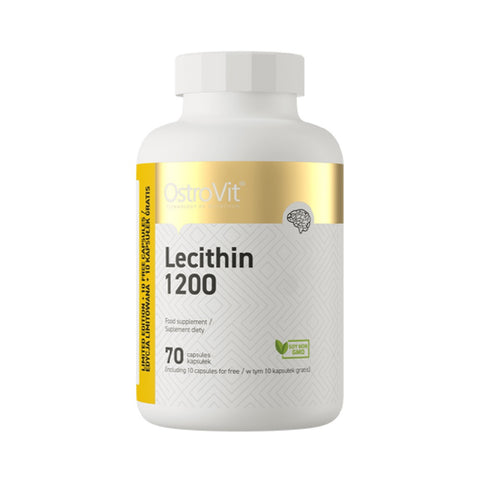 Lecitina 1200, 70 capsule, Ostrovit, Supliment alimentar pentru sanatate