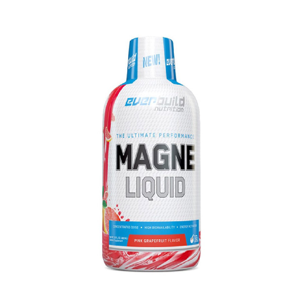 Magne liquid 480ml, Everbuild Nutrition, Supliment alimentar pentru sanatate