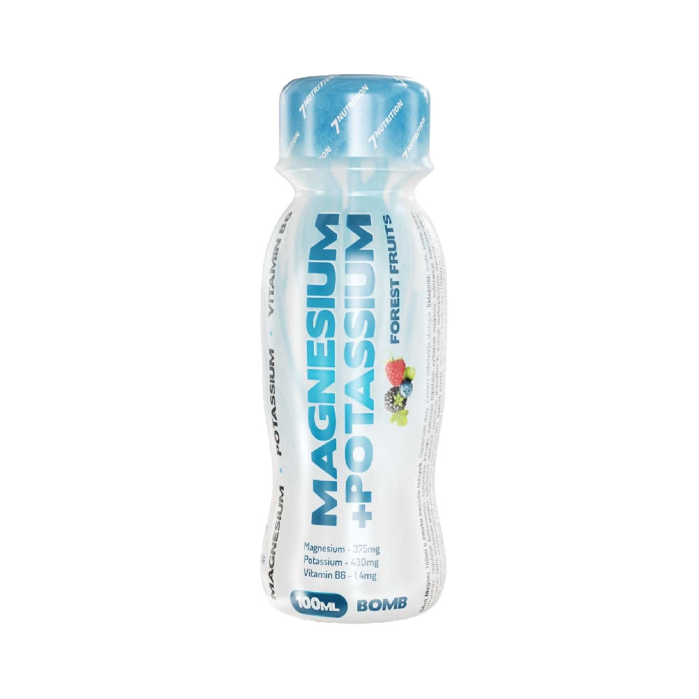 Magneziu + Potasiu 100ml, 7Nutrition, Supliment alimentar hidratare