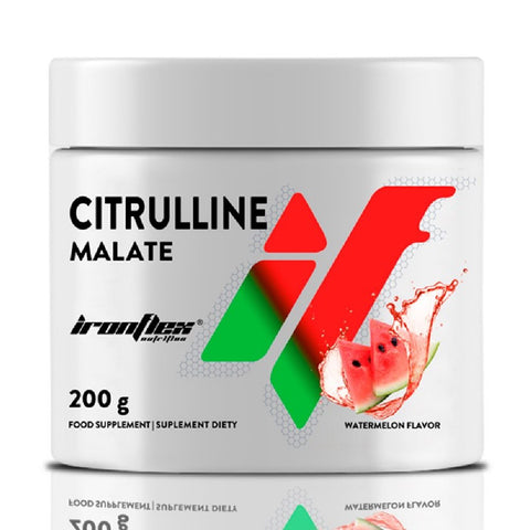 Citrulline powder, 200g, Ironflex, Pre-workout food supplement 