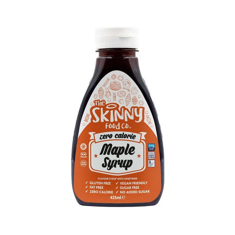 Skinny Syrup 425ml, Skinny Food, Sirop vegan cu calorii reduse pentru deserturi si bauturi
