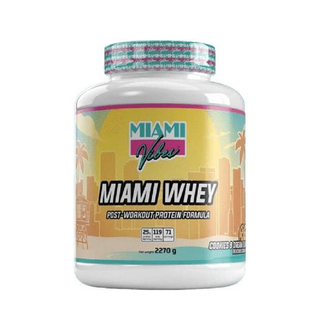 Miami Whey 2270g, pudra, Miami Vibes, Proteina din zer