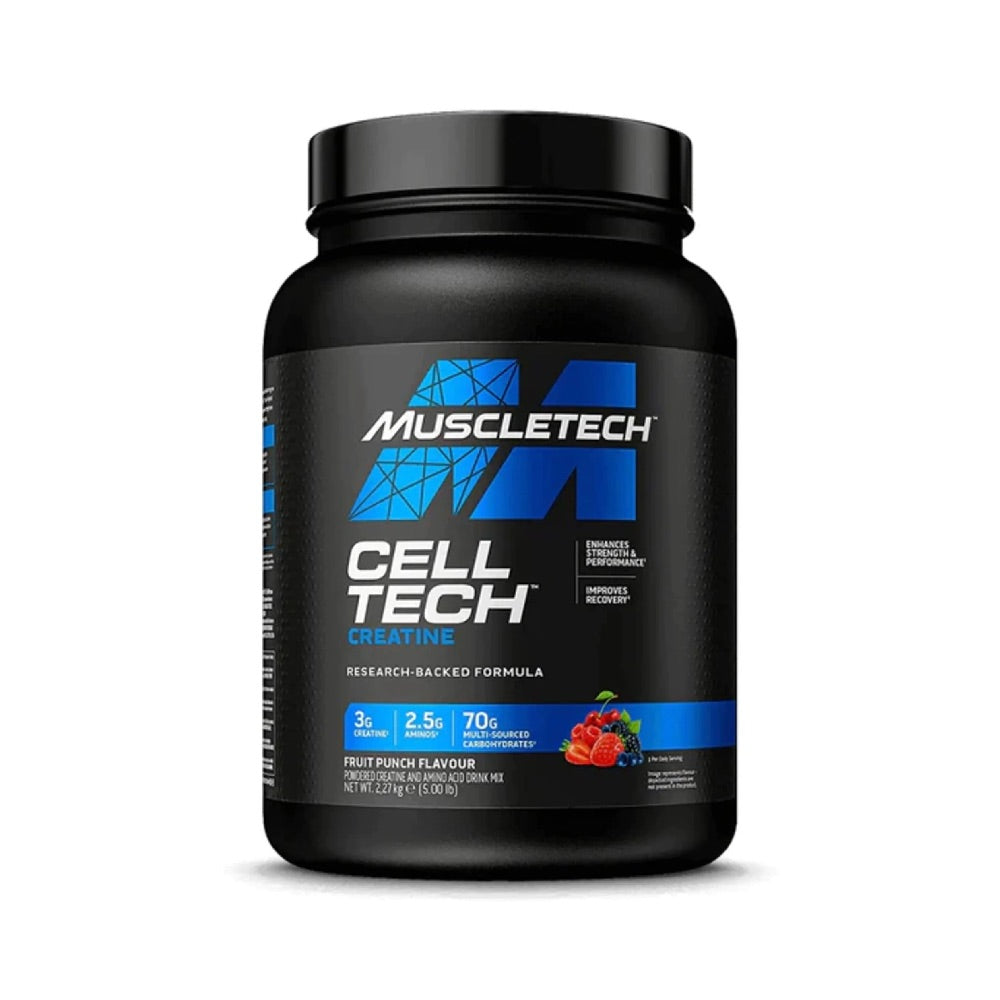 Cell-Tech Creatine, 2,27kg, pudra, Muscletech, Supliment alimentar pe baza de creatina si carbohidrati