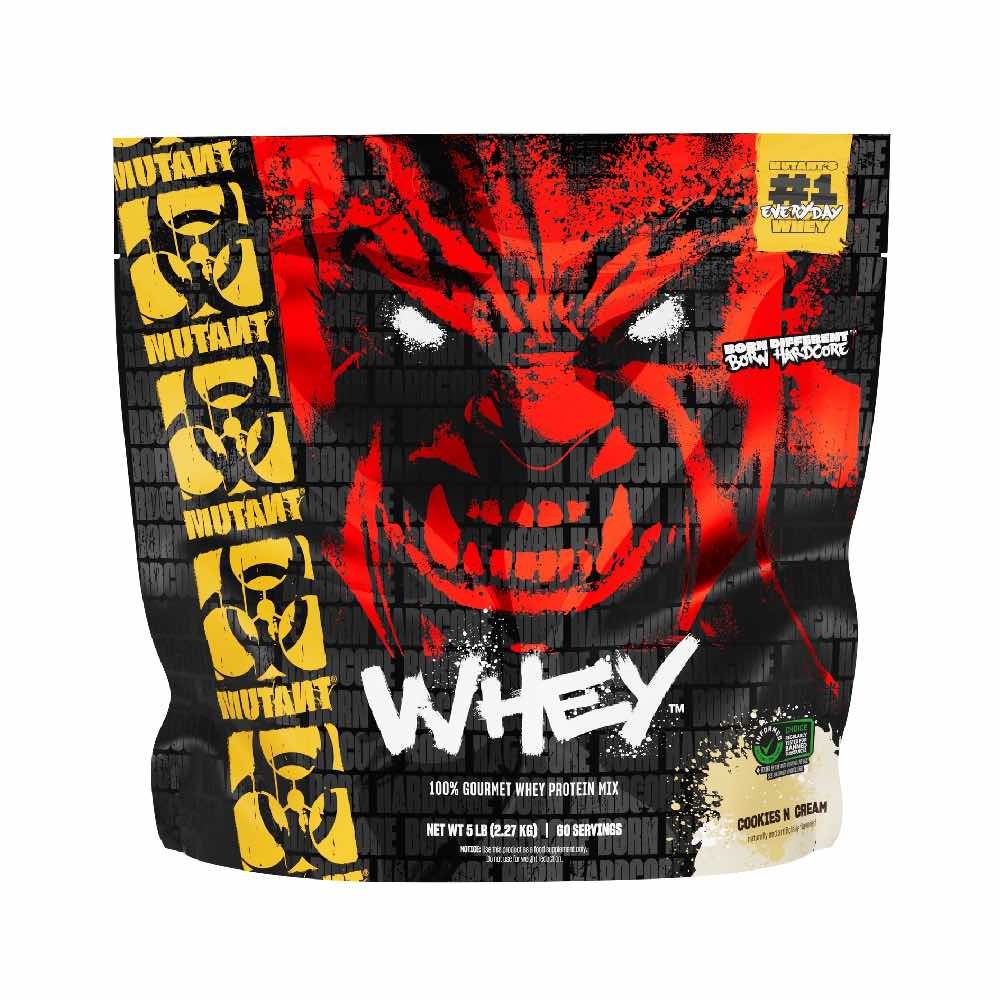 Whey 2,27kg, pudra, Mutant, Amestec proteic din zer