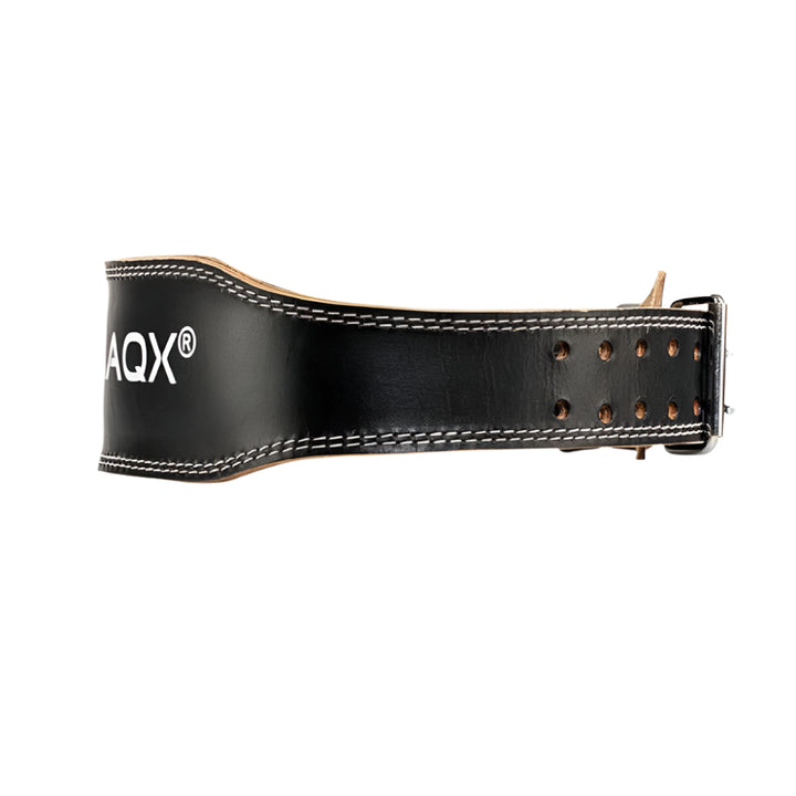 Centura piele Power Belt, Climaqx, Centura sala IFBB cu prindere otel si protectie lombara