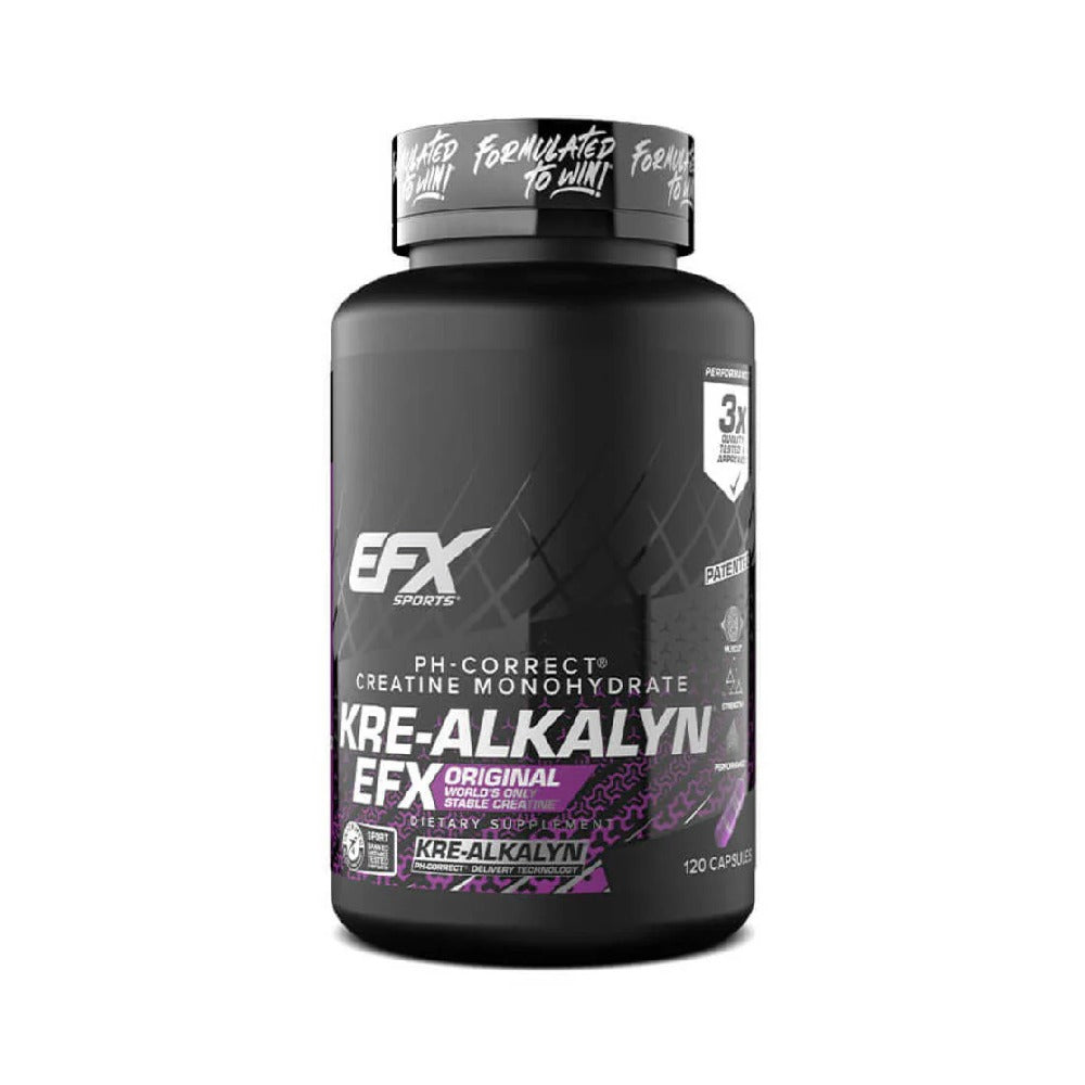Kre-Alkalyn 1500mg, 120 capsules, EFX, Dietary supplement based on creatine