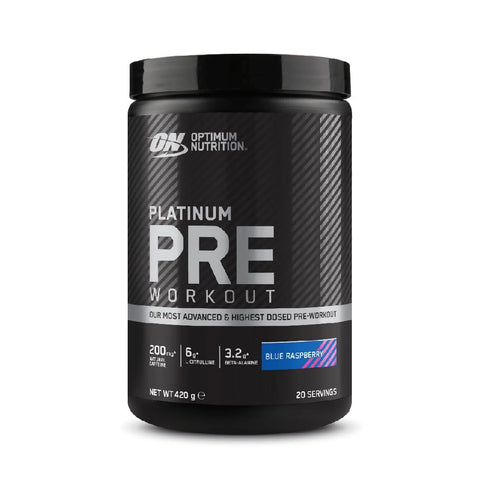 Platinum Pre-Workout, pudra, 420g, Optimum Nutrition, Supliment alimentar cu cofeina