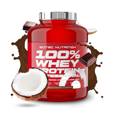 100% Whey Protein Professional 2.3kg, powder, Scitec Nutrition, whey protein concentrate 