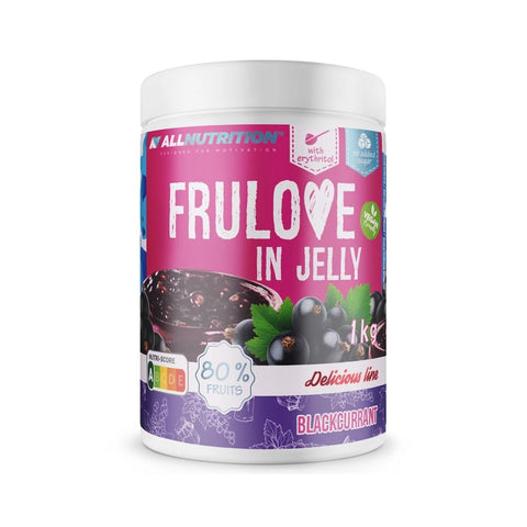 Sugar-free jam Frulove in Jelly, 1kg, Allnutrition, High fruit content 