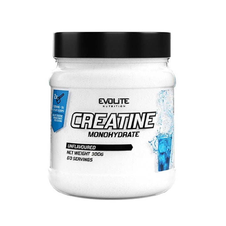 Creatina monohidrat pudra, 300g, Evolite Nutrition, Supliment crestere masa musculara