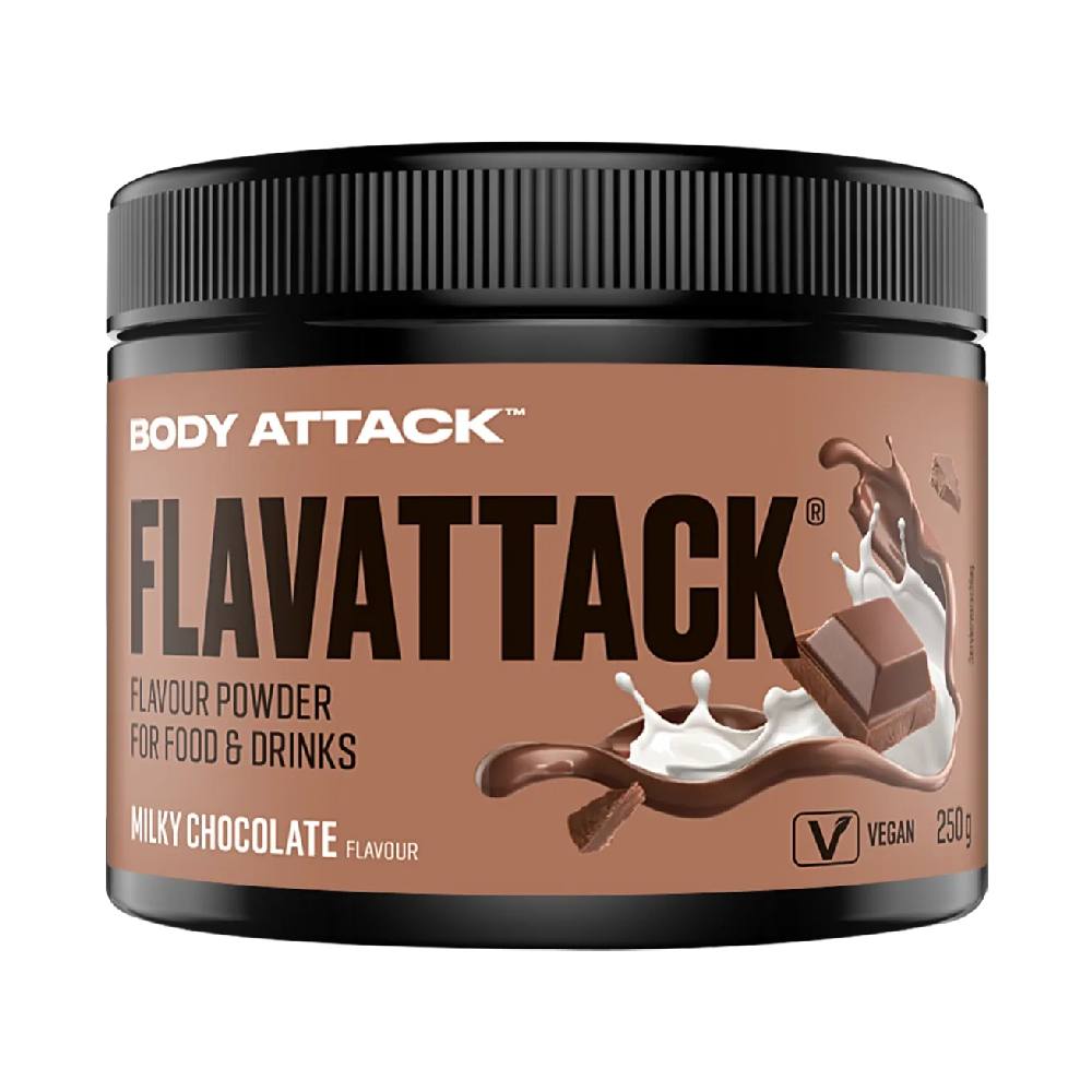 Flavattack 250g, pudra, Body Attack, Pudra aromata proteica