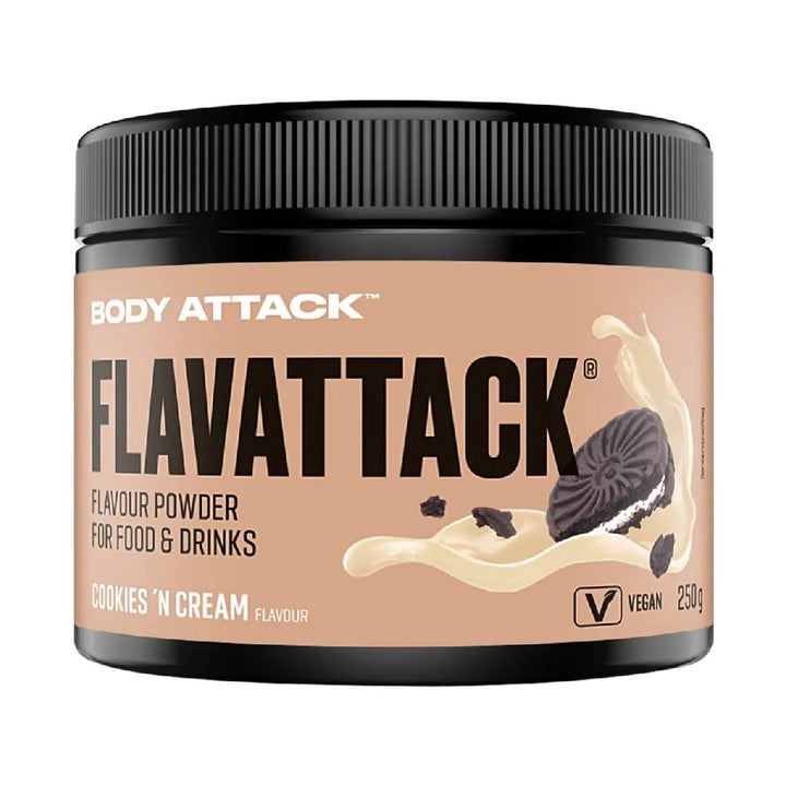 Flavattack 250g, pudra, Body Attack, Pudra aromata proteica