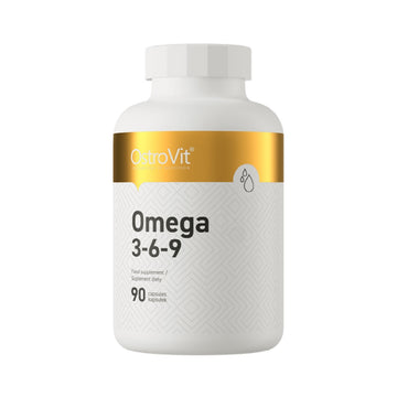 Omega 3-6-9 400mg, 90 soft capsules, Ostrovit, Fatty acids