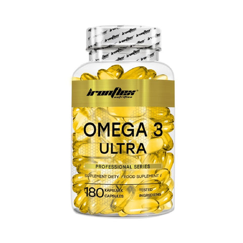 Omega 3 Ultra 180 capsule, Ironflex, Supliment alimentar de tip acizi grasi omega