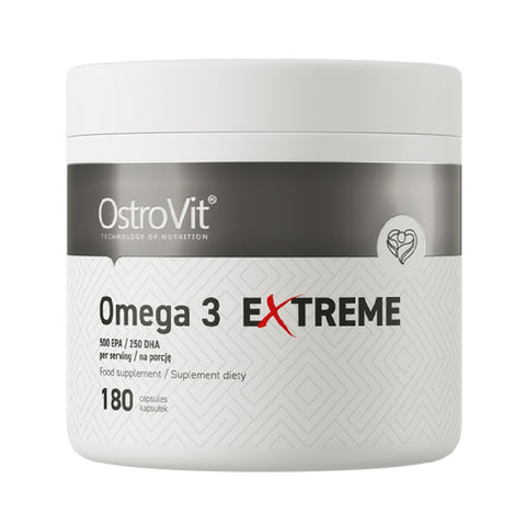 Omega 3 Extreme 1000mg, 180 capsule, Ostrovit, Supliment alimentar pentru sanatate
