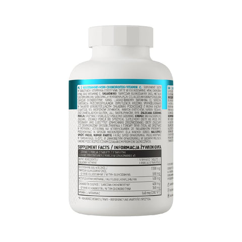 Glucosamine+MSM+Chondroitin+Vitamina C 90 tablete, Ostrovit, Supliment alimentar pentru sanatate