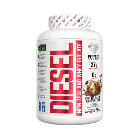 Diesel New Zealand Whey Isolate 2.27kg, pudra, Perfect Sports, Izolat proteic din zer