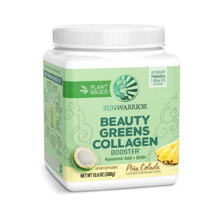 Beauty Greens Collagen, pudra, 300g, Sunwarrior, Supliment alimentar de tip colagen