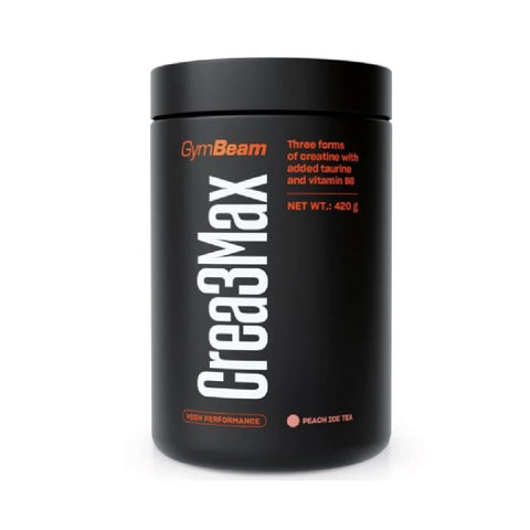 Crea3Max 420g, pudra, GymBeam, Creatina, taurina si vitamina B6
